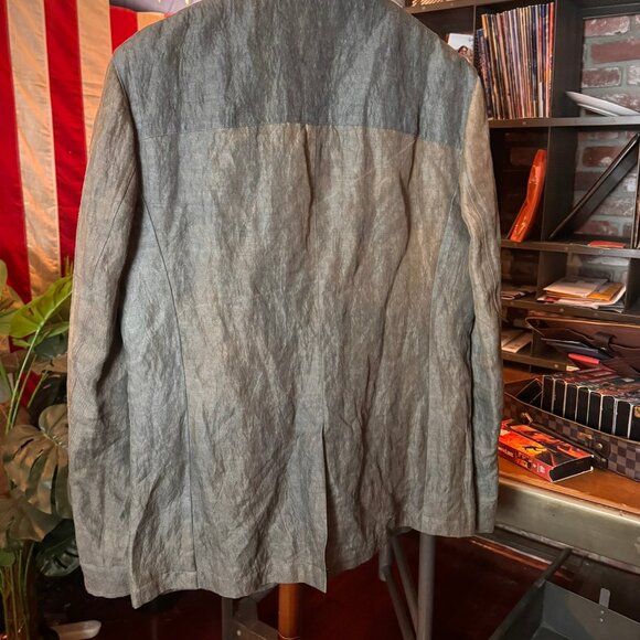 $1298 JOHN VARVATOS Englemore Brown COAT sz. 48 - Picture 3 of 12